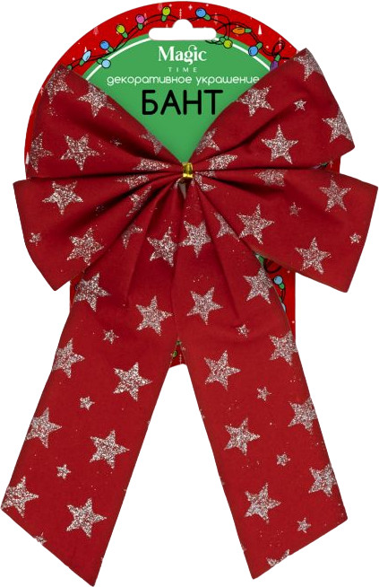 Украшение новогоднее «Бант» | Новогодние бантики | Magic Time