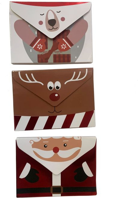 Набор конвертов новогодних | Наклейки и тэги на подарки | Magic Time