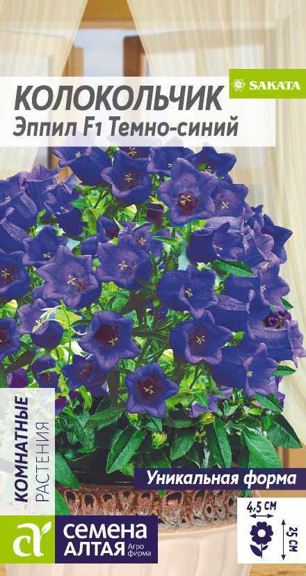 Колокольчик «Эппил F1 средний Темно-синий» | Семена Алтая