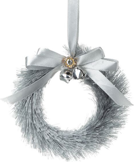 Украшение новогоднее «Серебряный венок» | Феникс Презент
