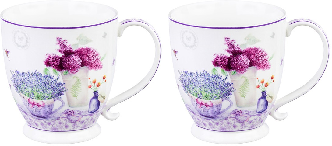Набор кружек «Лаванда» | Лаванда | Elan Gallery