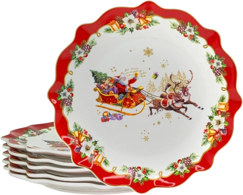 Набор тарелок «Новый год» | Новый год | Lenardi