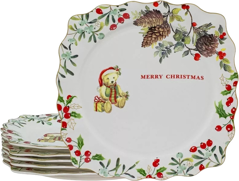 Набор тарелок «Новый год» | Новый год | Lenardi