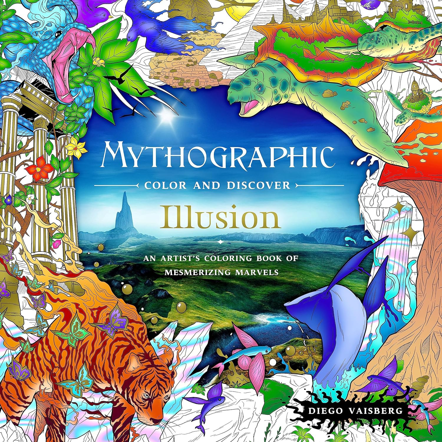 Illusion: An Artist`s Coloring Book of Mesmerizing Marvels