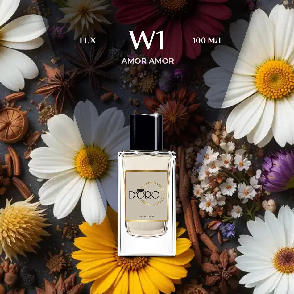 Парфюмированная вода по мотивам «Cacharel Amor Amor» | Gamma D’oro