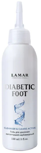 Гель для удаления натоптышей карбамидный «Diabetic foot» | Cleancer | Lamar Professional