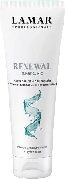 Крем-бальзам для борьбы с сухими мозолями и натоптышами «Renewal» | Smart cliniq | Lamar Professional
