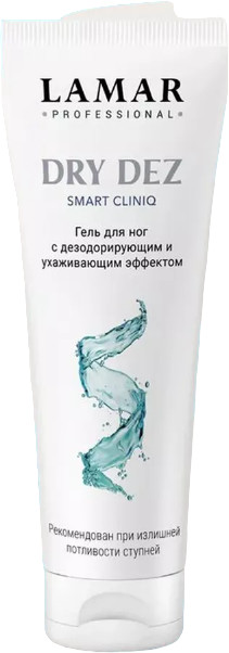 Гель для ног с дезодорирующим эффектом «Dry dez» | Smart cliniq | Lamar Professional