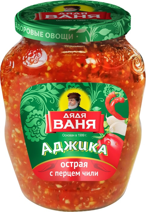 Аджика острая с перцем чили | Дядя Ваня