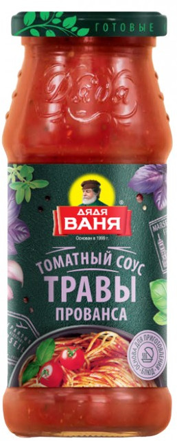 Соус томатный «Травы Прованса» | Дядя Ваня