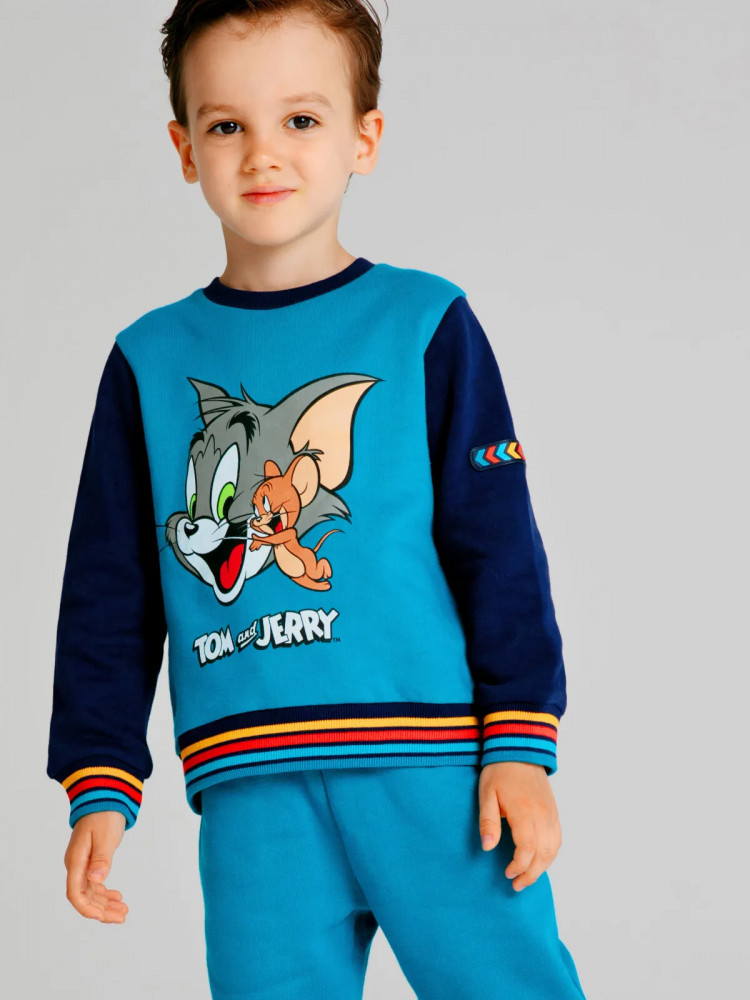 Свитшот для мальчиков | Catch me | PlayToday