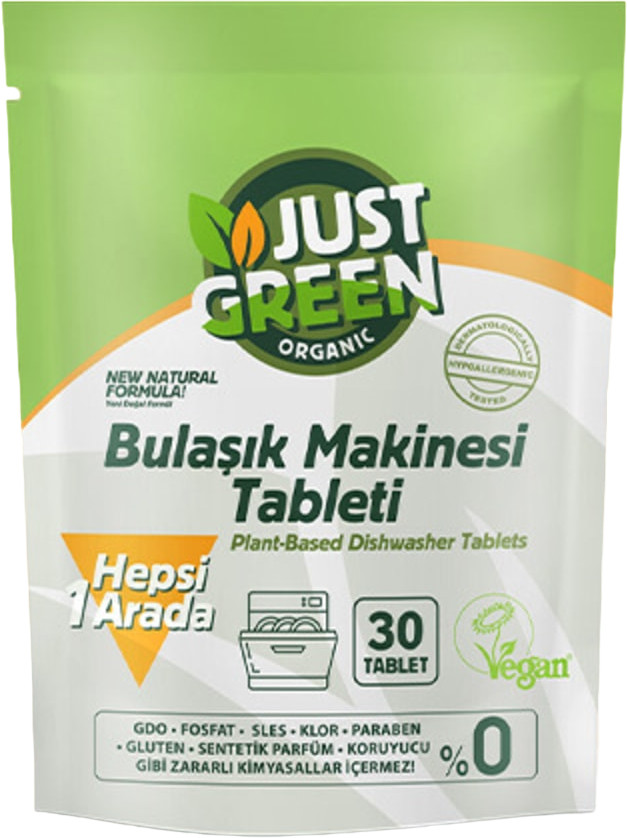 Таблетки для посудомоечной машины | Just Green Organic
