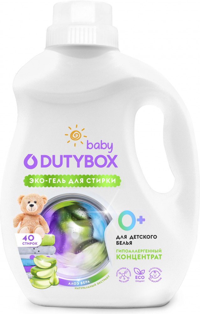 Эко-гель для стирки концентрированный «Алоэ вера» | DutyBox