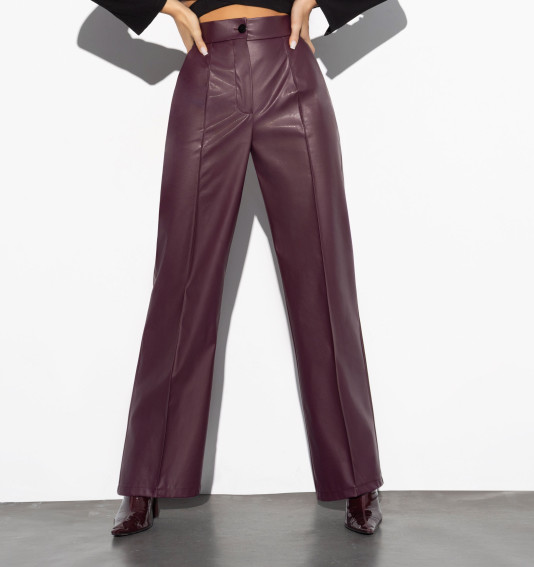 Брюки женские «Модный захват, hot bordo» | Charutti