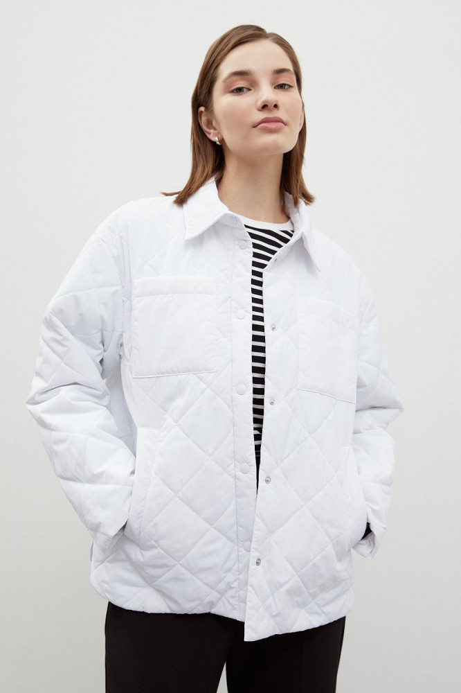 Куртка-рубашка стеганая женская | Finn Flare