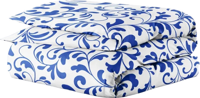 Пододеяльник «Гжель» | Ночь нежна