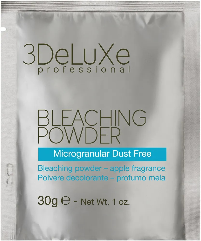 Пудра для волос обесцвечивающая «Bleaching powder blue» | 3Deluxe professional
