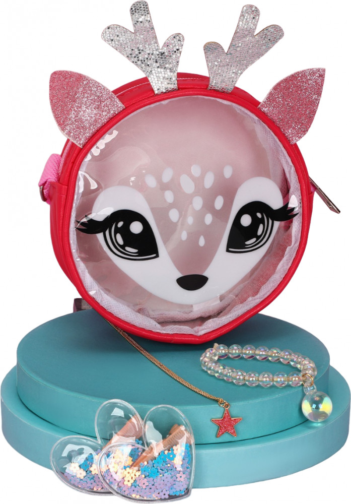 Набор подарочный детский «Олененок» | Оленята Кожгалантерея | NAZAMOK