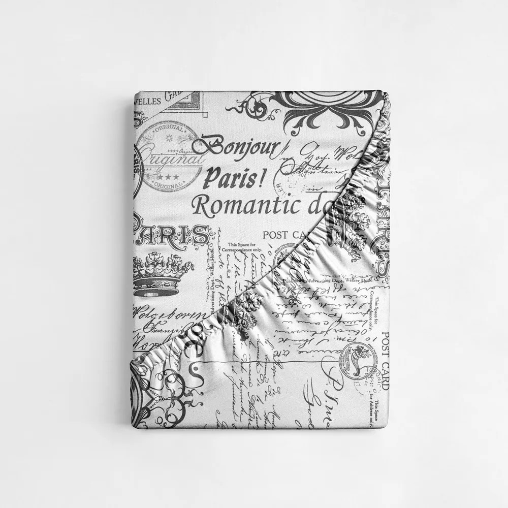 Простыня на резинке «Свидание» | Ночь нежна