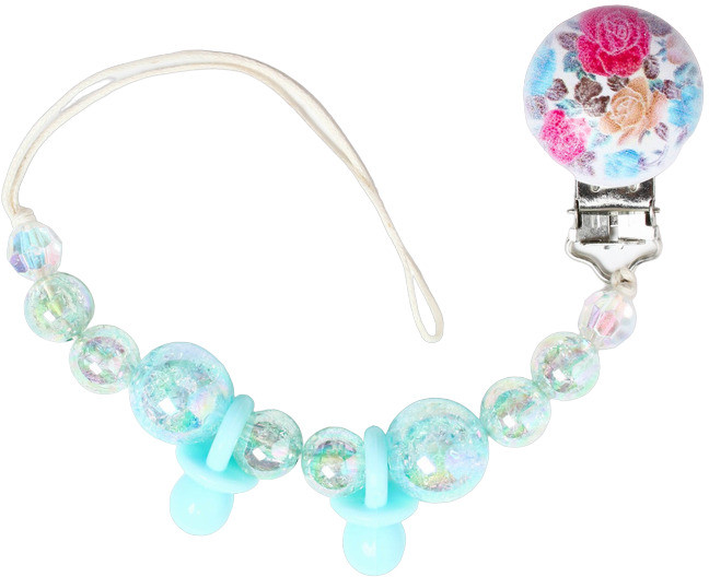 Держатель для пустышки «Бусинки» | Mum&Baby