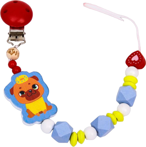 Держатель-игрушка для пустышки «Пёсики» | Тренд «Песики» | Mum&Baby