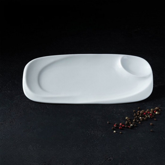 Блюдо сервировочное с соусником «Бланш»