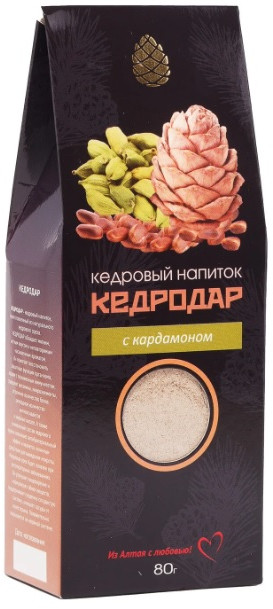 Кедровый напиток с кардамоном «Кедродар» | Хелпер Мед