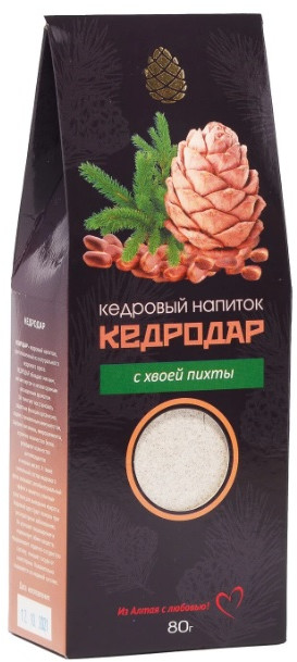 Кедровый напиток с хвоей пихты «Кедродар» | Хелпер Мед