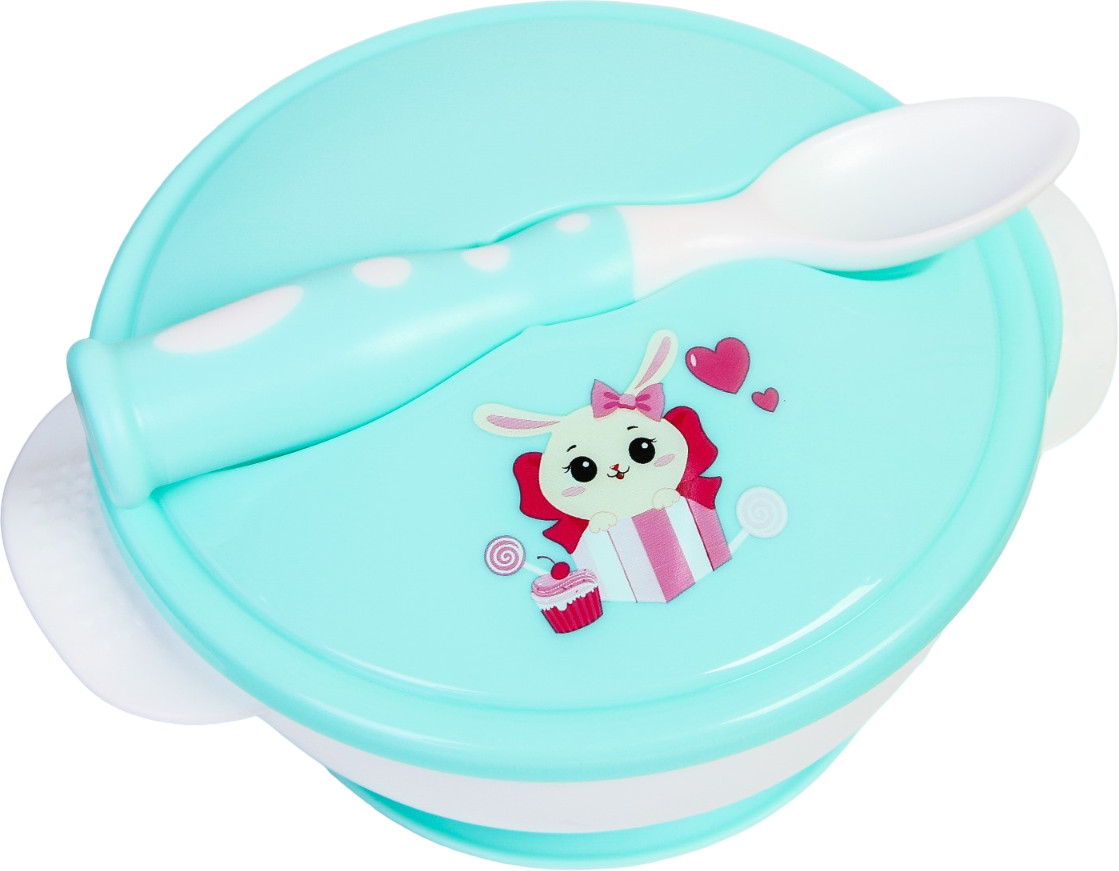 Набор детской посуды «Зайчик» | Зайка Полли | Mum&Baby