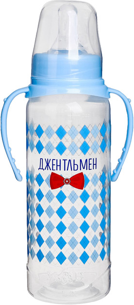Бутылочка для кормления «Маленький джентльмен» | Джентльмен M&B | Mum&Baby