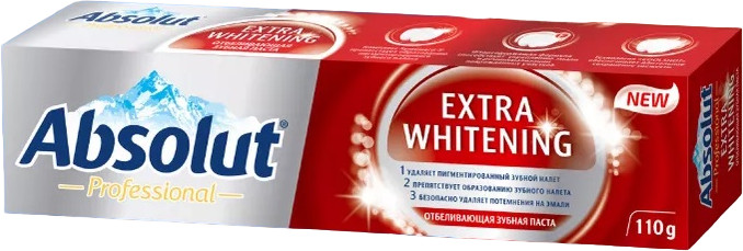 Зубная паста «Professional Extra Whitening» | Absolut