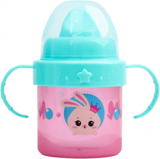 Поильник детский с твёрдым носиком «Зайка Полли»