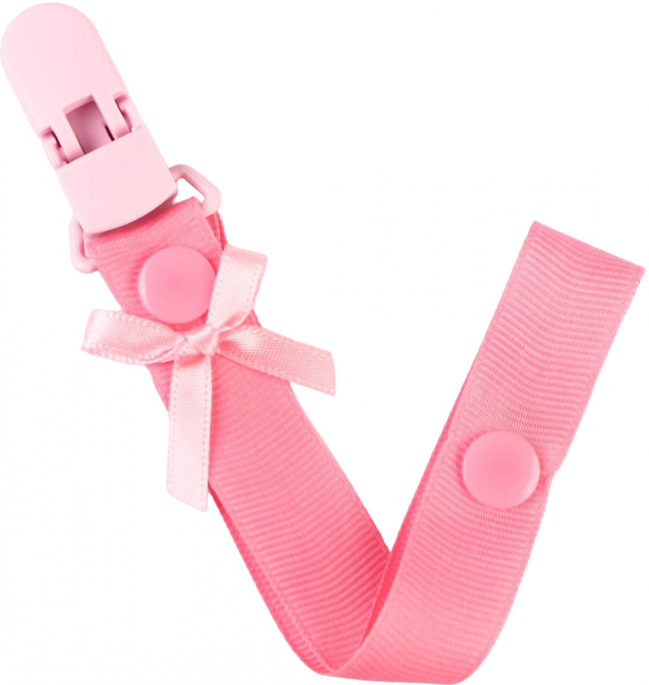 Держатель для пустышки на ленте «Маленькая леди» | Маленькая леди | Mum&Baby