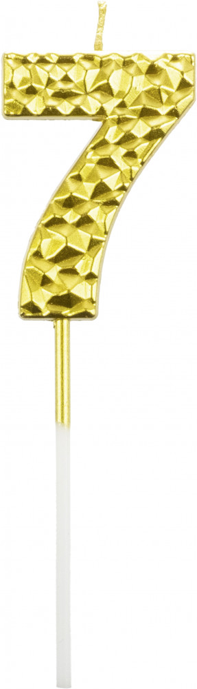 Свеча для торта «Цифра 7» | Феникс Презент