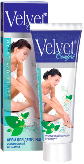 Крем для депиляции с мятой | Velvet