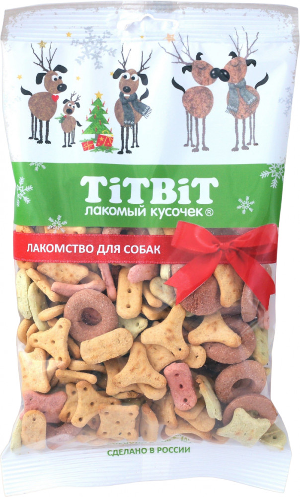 Лакомство для собак «Вкусный праздник» | Новогодняя коллекция | TiTBiT