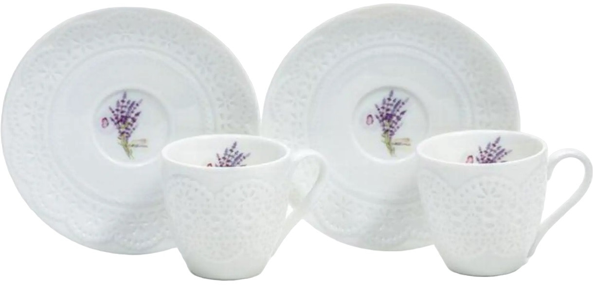 Набор кофейный «Уютный дом. Лаванда» | Уютный дом. Лаванда | Easy Life