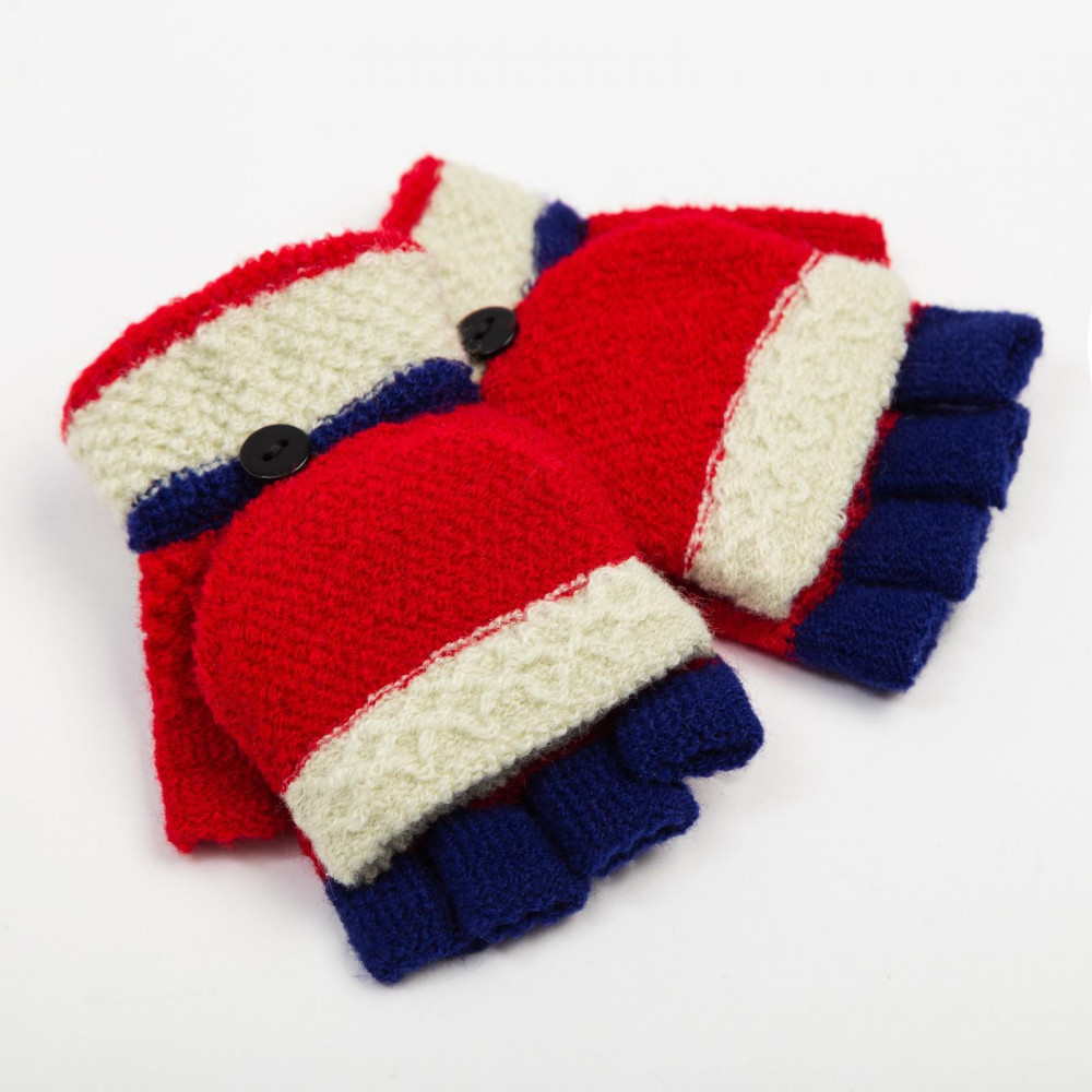 Варежки-митенки детские | Cozy Winter | MINAKU