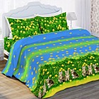 Комплект постельного белья «Котята» (арт. 10354, 2-спальный, БИОкомфорт, 2 наволочки 70х70)