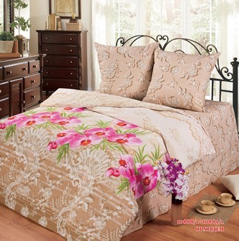 Комплект постельного белья «Орхидея» (арт. 10888/1, 2-спальный, БИОкомфорт, 2 наволочки 70х70)