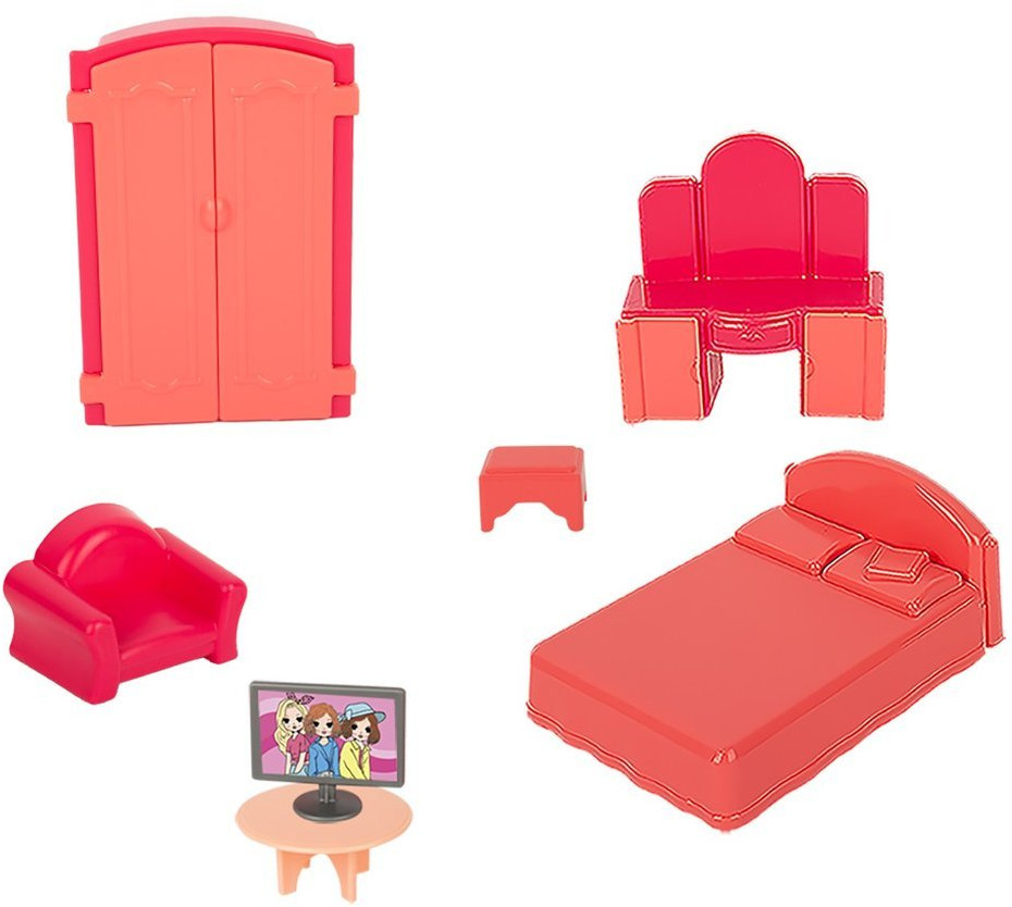 Набор мебели для кукол «Спальня» | Спектр