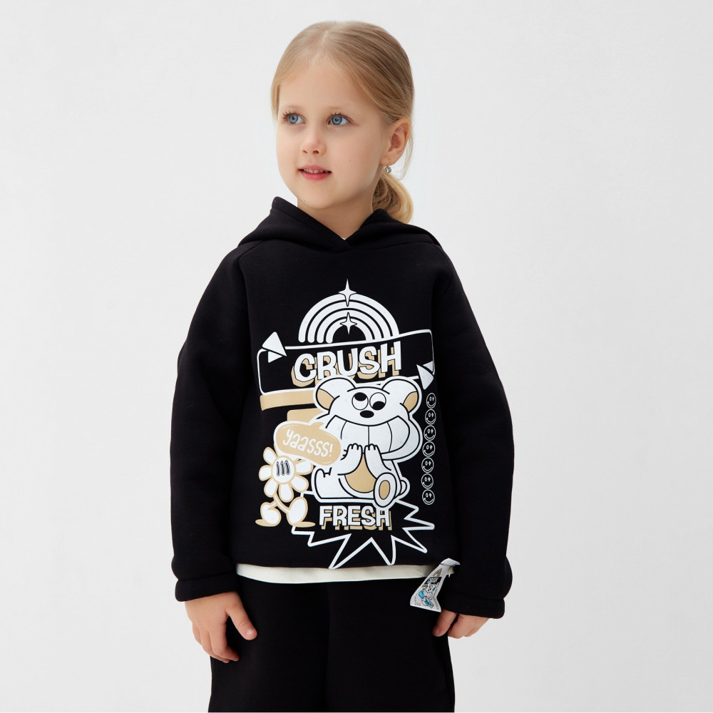 Худи для девочек «Crush» | Exclusive print | MINAKU