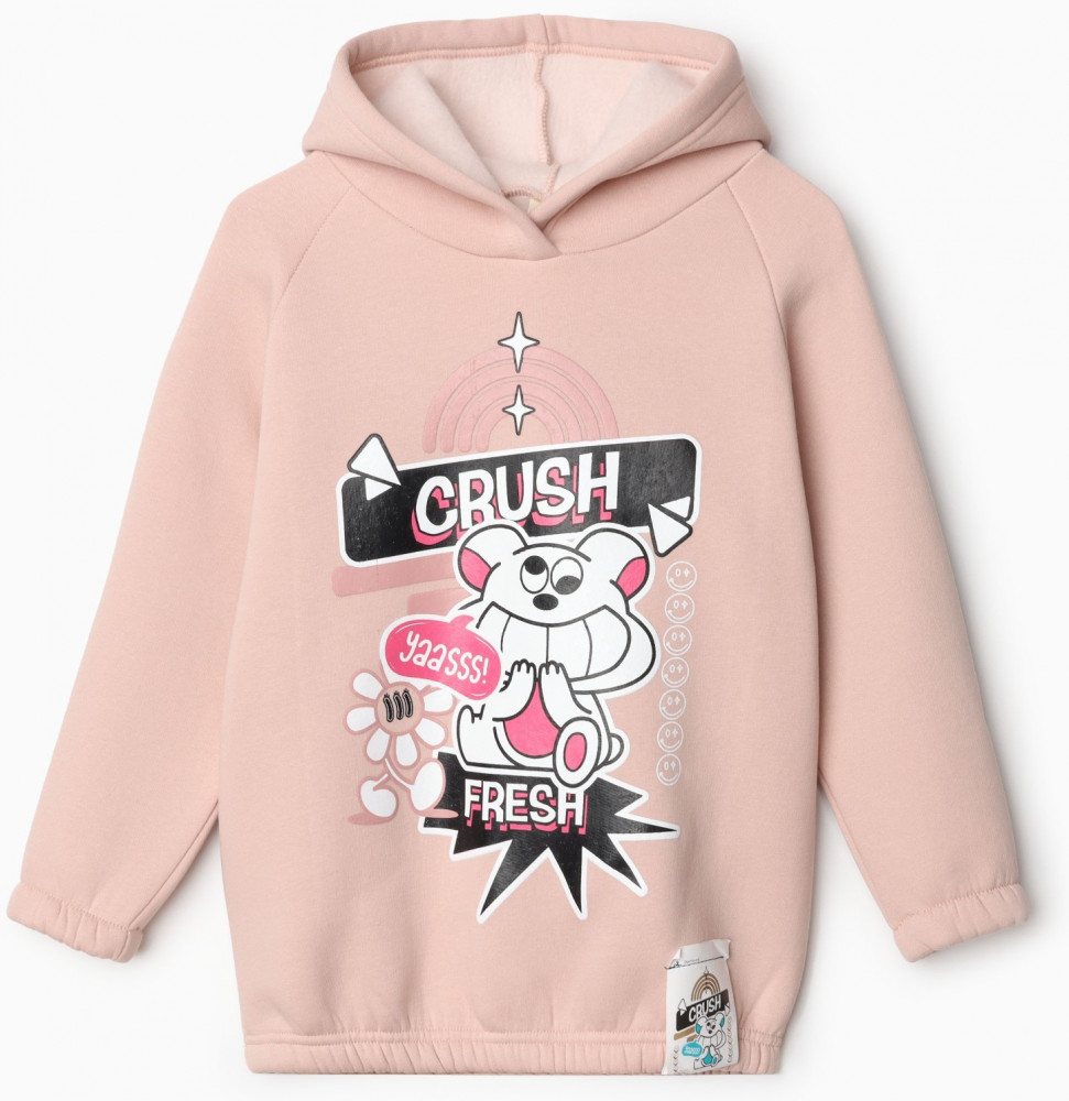 Худи для девочек «Crush» | Exclusive print | MINAKU