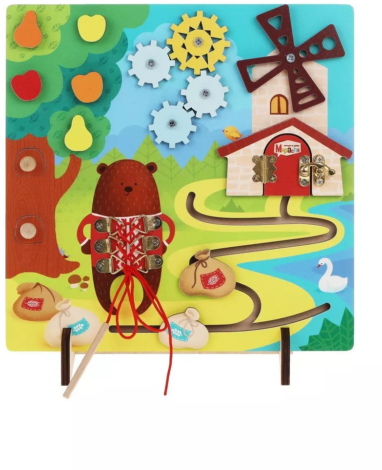 Бизиборд «Мишкина мельница» | Mapacha