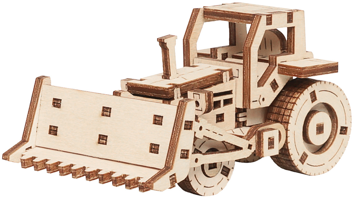 Конструктор деревянный «Бульдозер» | Три совы