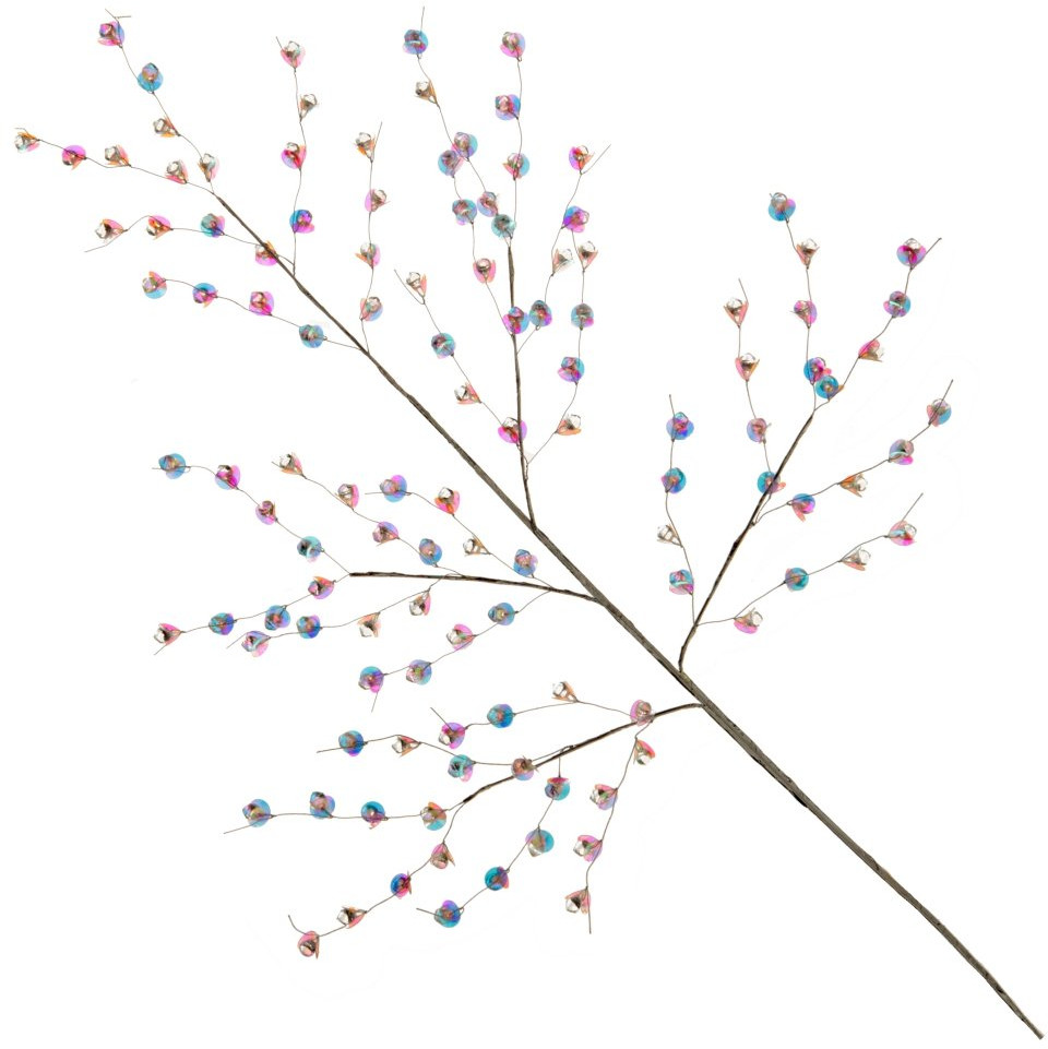 Ветка декоративная | Новогодний декор «Нежная мята» | Remeco club