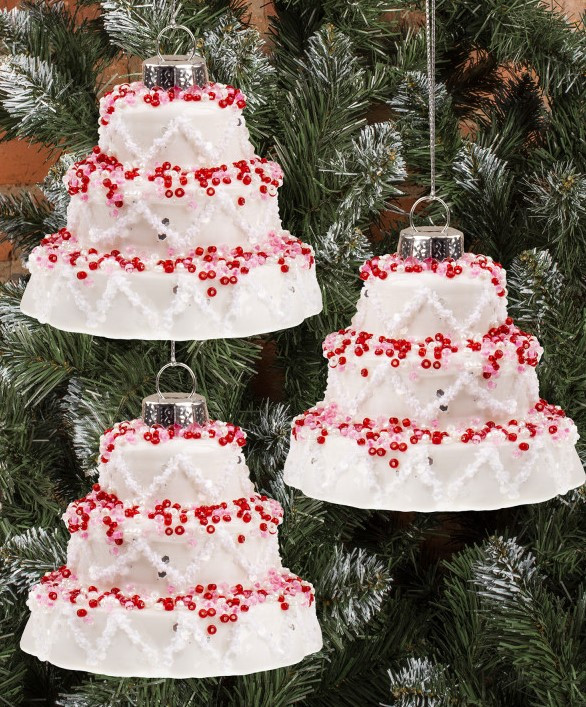 Набор новогодних игрушек «Торт» | Art of Dream