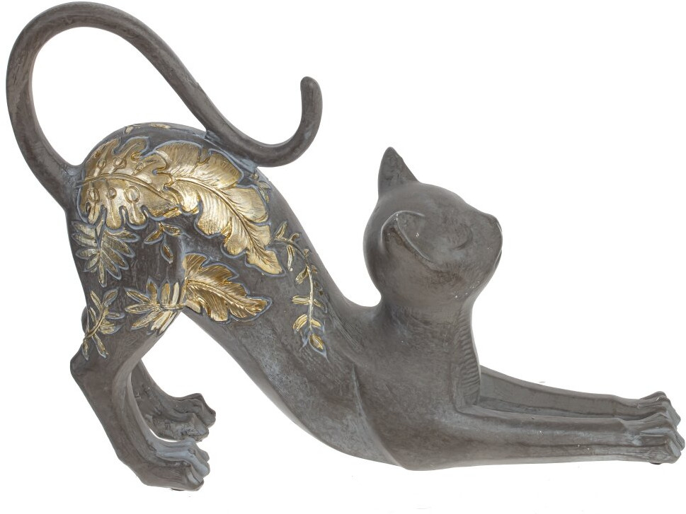 Фигурка декоративная «Кошка» | Тренды Серо-сиреневый | Remeco club