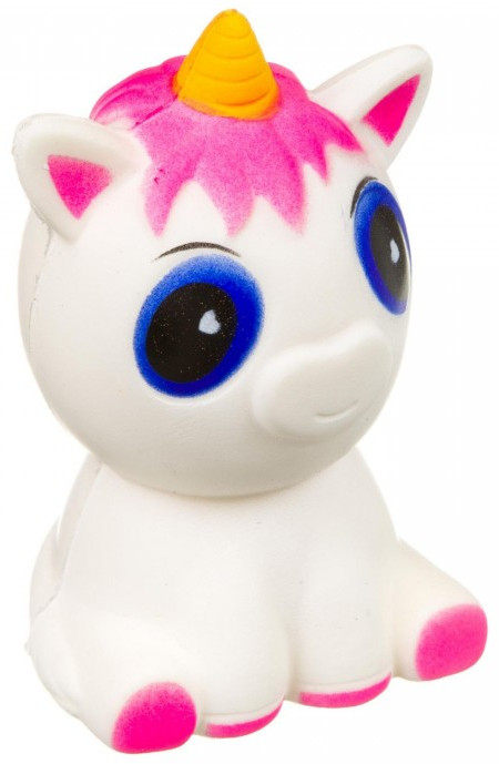 Сквиш-игрушка «Розовый единорог» | Жмяка | Bondibon