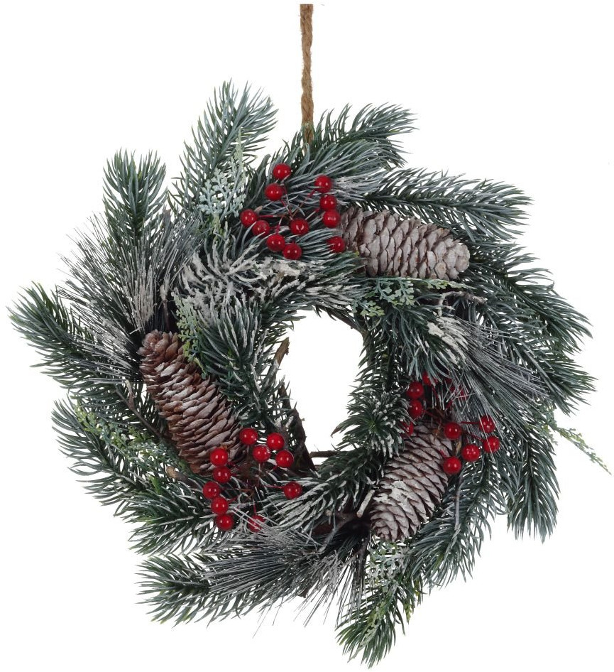 Венок новогодний | Новогодний декор «Рождество» | Remeco club